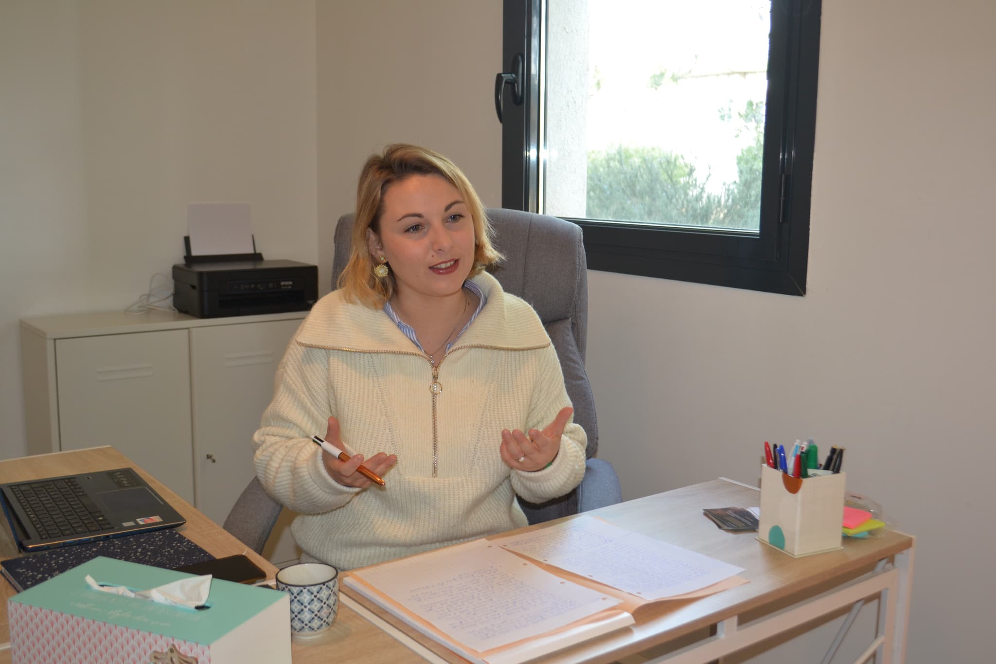 Photo du bureau de Delphine