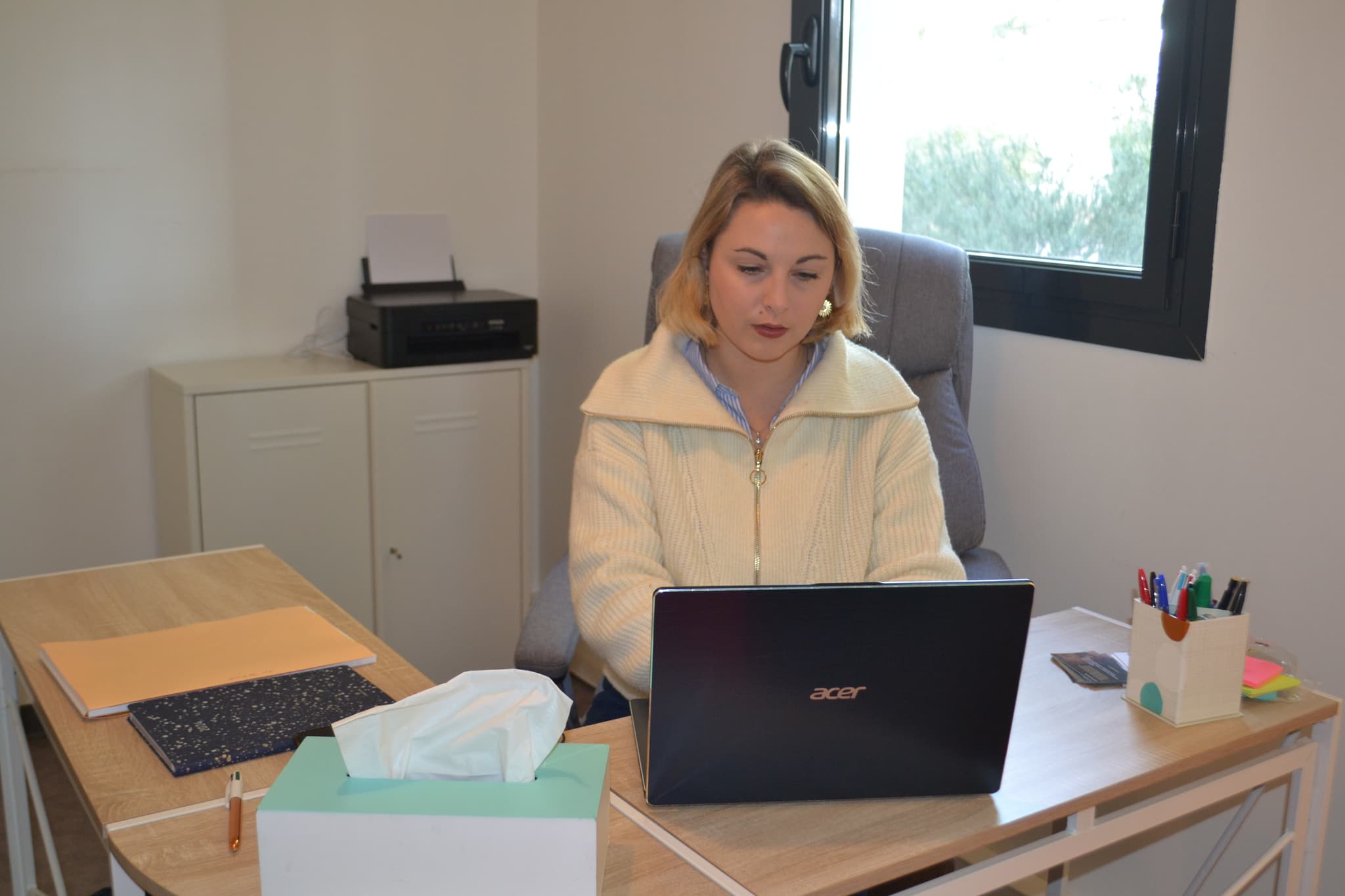 Photo du bureau de Delphine